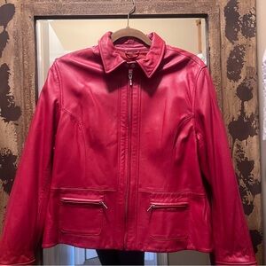 Red Leather Jacket